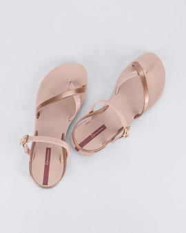 Sandały damskie Ipanema Fashion Sand VIII pudrowy róż (AR640)