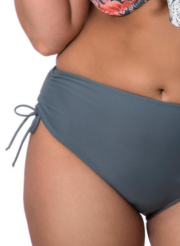 Kostium kąpielowy Matylda P-615K (11) szaro-koralowy (komplet)