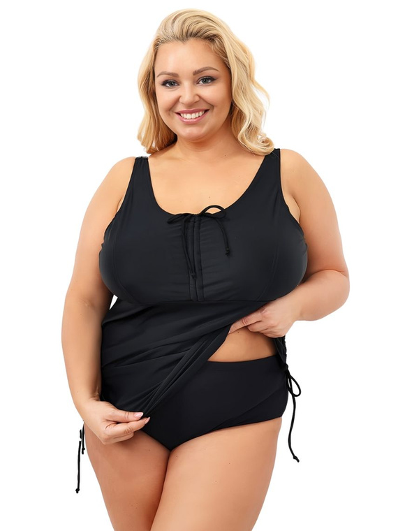 Tankini Greta S-2042 (1) czarny (komplet)