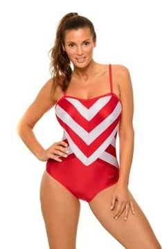 Kostium kąpielowy Kimma M-711 (1) Czerwony