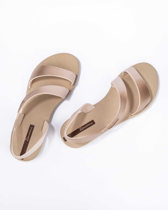 Beżowo-złote sandały Ipanema Vibe Sandal
