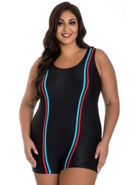 Strój kąpielowy Plus Size Lidia P-608 (1) czarny