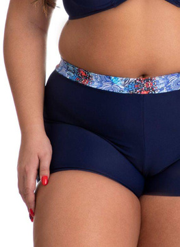 Kostium kąpielowy Susanna P-76 (3) granatowo-wielokolorowy